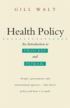 Health Policy - Walt, Gill Health Policy - Walt, Gill
