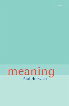 Meaning - Horwich, Paul