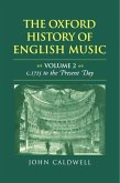 The Oxford History of English Music