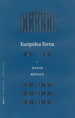 Euripidea Tertia - Kovacs