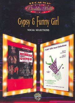 Cover Gypsy and Funny Girl vocal selections Songbook piano/vocal/chords