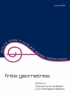 Finite Geometries - Batten, Lynn Margaret