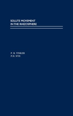 SOLUTE MOVEMENT IN THE RHIZOSPHERE - Tinker, P. B.; Nye, P. H.