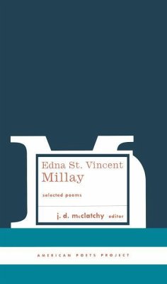 Edna St. Vincent Millay Selected Poems - Millay, Edna St Vincent