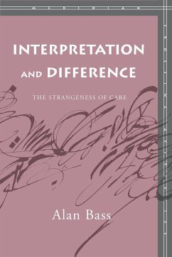 Interpretation and Difference - Bass, Alan