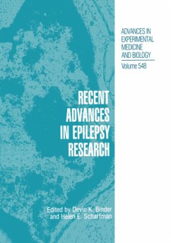 Recent Advances in Epilepsy Research - Binder, Devin K. / Scharfman, Helen E. (Hgg.)