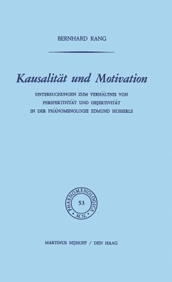 Kausalität und Motivation - Rang, B.