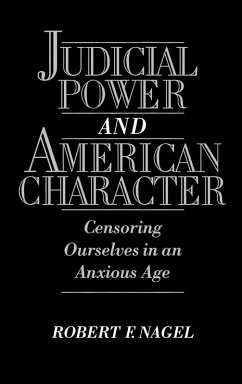 Cover Judicial Power and American Character
