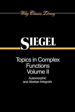 Topics in Complex Function Theory, Volume 2 - Siegel, Carl Ludwig