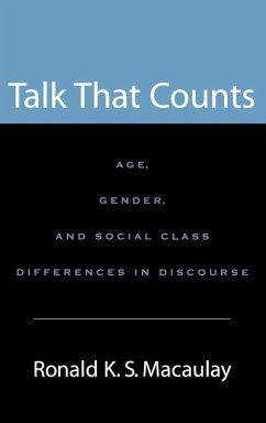 Talk That Counts - Macaulay, Ronald K. S. Talk That Counts - Macaulay, Ronald K. S.