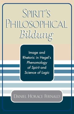 Cover Spirit's Philosophical Bildung