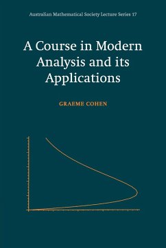 Course Modern Analysis Applications - Cohen, Graeme L.