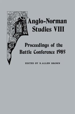 Anglo-Norman Studies VIII - Brown, R. Allen (ed.)