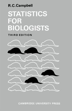 Statistics for Biologists - Campbell, R. C.; Campbell, Richard Colin