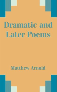 Cover Dramatic and Later Poems