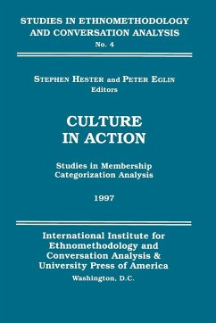 Culture in Action - Hester, Stephen; Eglin, Peter