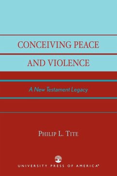 Cover Conceiving Peace and Violence