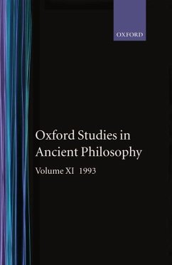 Oxford Studies in Ancient Philosophy - Taylor, C. C. W. (ed.)