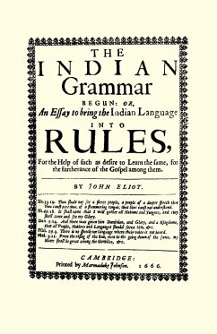 The Indian Grammar Begun - Eliot, John