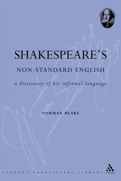 Cover Shakespeare's Non-Standard English
