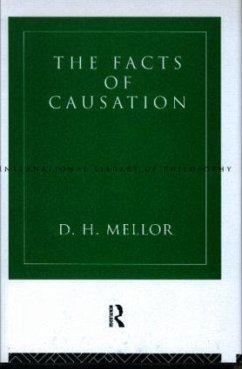 The Facts of Causation - Mellor, D H