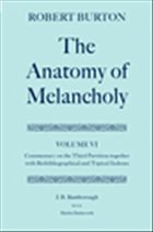 The Anatomy of Melancholy - Burton, Robert