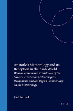 Aristotle's Meteorology and Its Reception in the Arab World - Lettinck, Paul