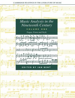 Music Analysis in the Nineteenth Century - Bent, Ian (ed.)