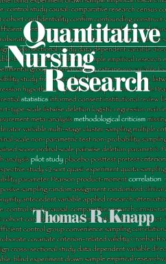 Quantitative Nursing Research - Knapp, Thomas R.