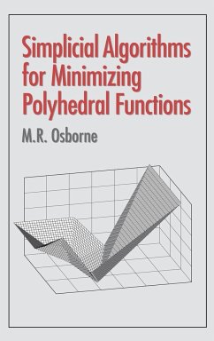 Simplicial Algorithms for Minimizing Polyhedral Functions - Osborne, M. R.