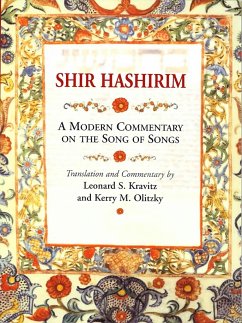 Shir Hashirim: A Modern Commentary on Song of Songs - House, Behrman