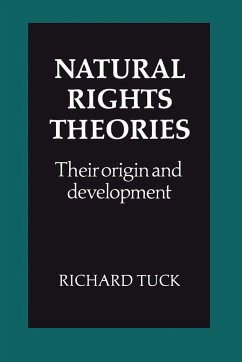 Natural Rights Theories - Tuck, Richard