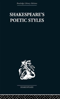 Cover Shakespeare's Poetic Styles