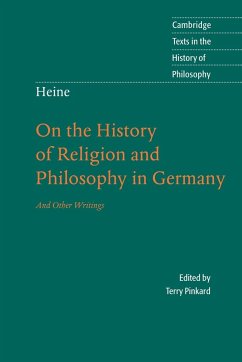 On the History of Religion and Philosophy in Germany - Heine, Heinrich