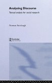 Analysing Discourse Analysing Discourse