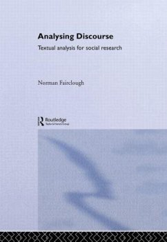 Analysing Discourse - Fairclough, Norman