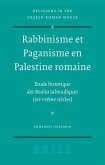 Rabbinisme Et Paganisme En Palestine Romaine