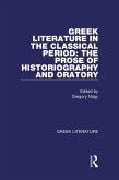 Greek Literature in the Classical Period