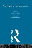 Origins of Macroeconomics Origins of Macroeconomics