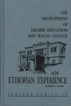 The Development of Higher Education and Social Change - Wagaw, Teshome
