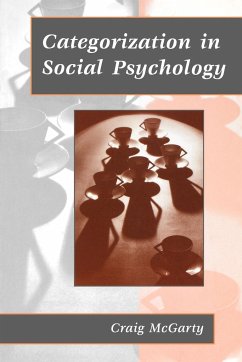 Categorization in Social Psychology - Mcgarty, Craig