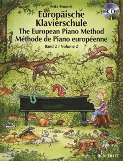 Europäische Klavierschule, Deutsch-Englisch-Französisch, m. Audio-CD\The European Piano Method