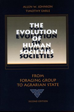 The Evolution of Human Societies - Johnson, Allen W; Earle, Timothy