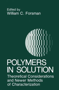 Polymers in Solution - Forsman, W.C. (Hrsg.)