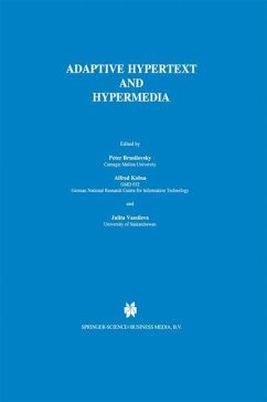 Adaptive Hypertext and Hypermedia - Brusilovsky, Peter / Kobsa, Alfred / Vassileva, Julita (Hgg.)