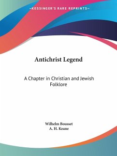 Antichrist Legend - Bousset, Wilhelm