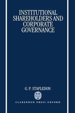 Institutional Shareholders and Corporate Governance - Stapledon, Geof