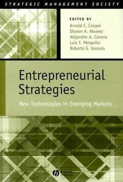 Entrepreneurial Strategies - COOPER, C ARNOLD