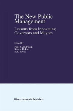 The New Public Management - Andrisani, Paul J. / Hakim, Simon / Savas, E.S. (Hgg.)