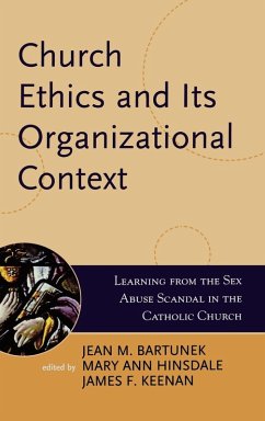 Cover Church Ethics and Its Organizational Context